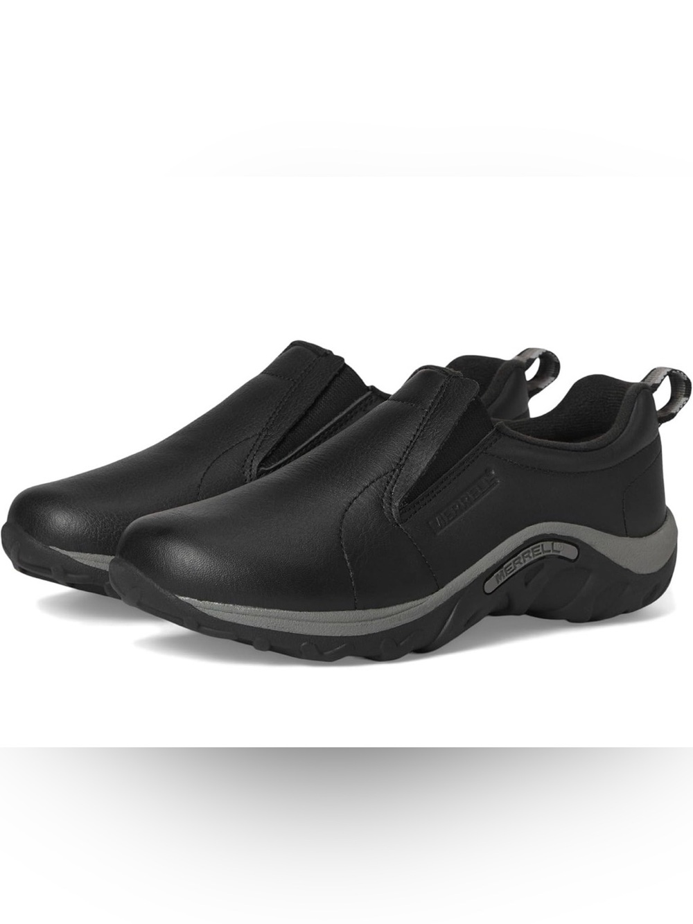 MERRELL Jungle Moc 2, black leather men’s size 7